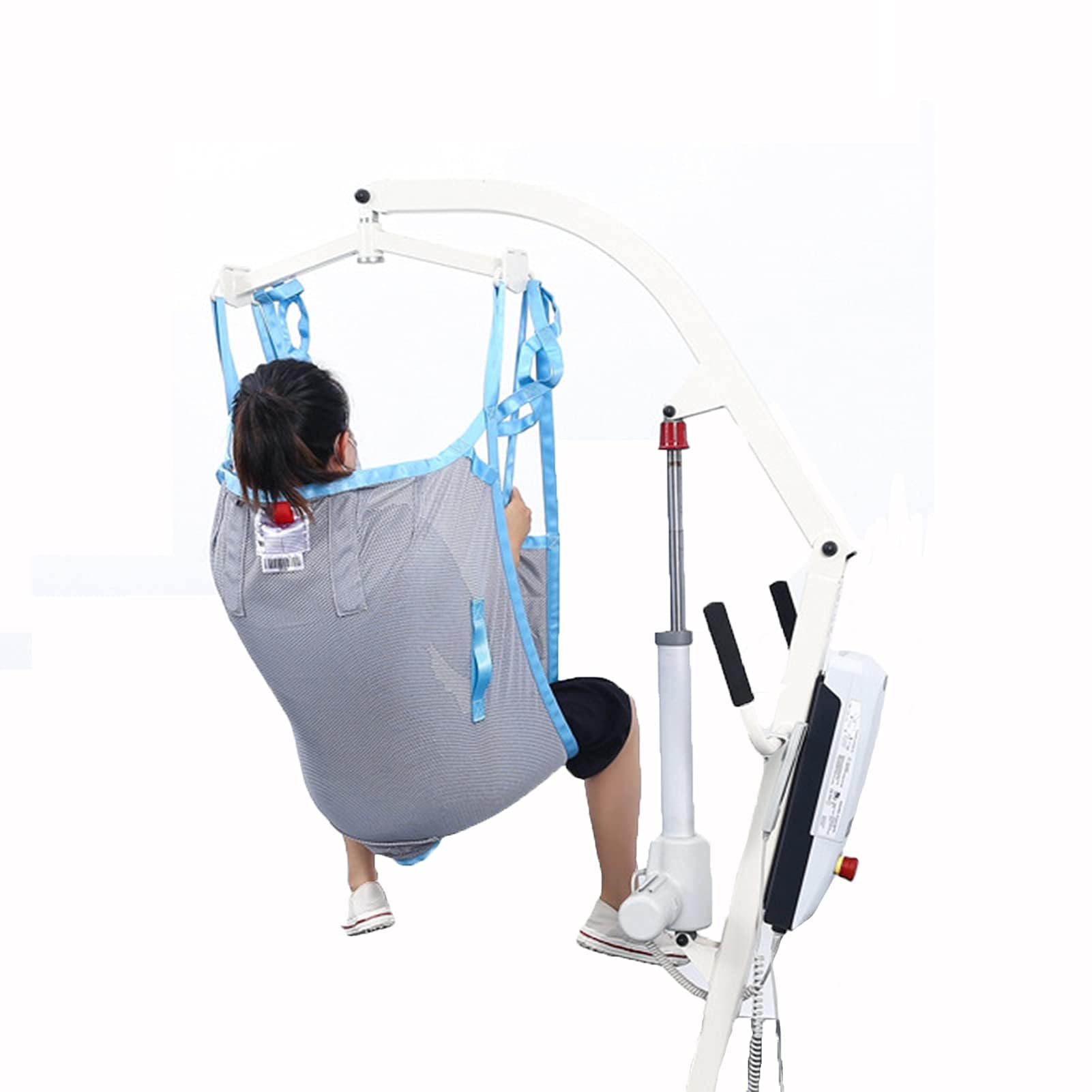 Arnés de elevación de cuerpo completo para pacientes, arnés para transferencia de pacientes, grúa elevadora para pacientes, arnés para transferencias, grúa para personas discapacitadas para enfermer