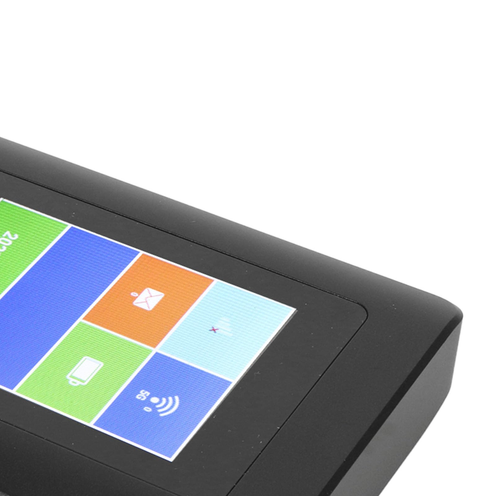 ASHATA Point D'accès Mobile 5G, Routeur WiFi Mobile 5G avec Emplacement pour Carte SIM, Appareil WiFi Portable déverrouillé pour Voyage Modem Routeur 5G Double Bande 2,4 G 5,8 G