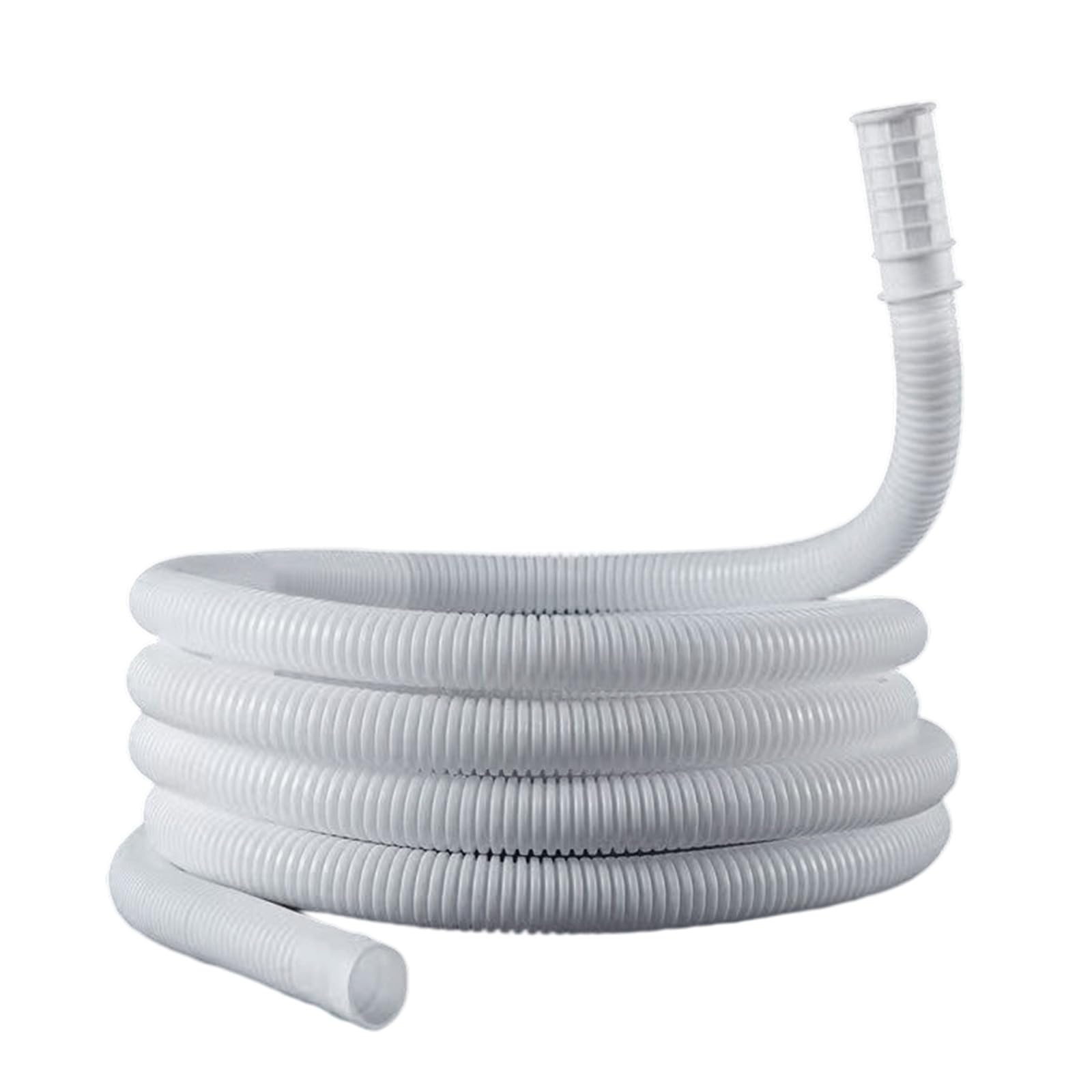 Hdoytxxm 1.5 Meters Head Air Conditioners Water Drainage Pipe Extension Strong Rubber Drainage Tube Flexible For Washing Machines Use Air Conditioners Drain Hose Extension