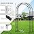 Arbuxzuy 102in Steel Garden Arch Arbor Trellis for Climbing Plants Outdoor,Yard,Wide Sturdy Durable Garden Arch for Lawn,8.5ft Climbing Plants Decorative Wire Lattice,Outdoor Wedding Arch(Black)