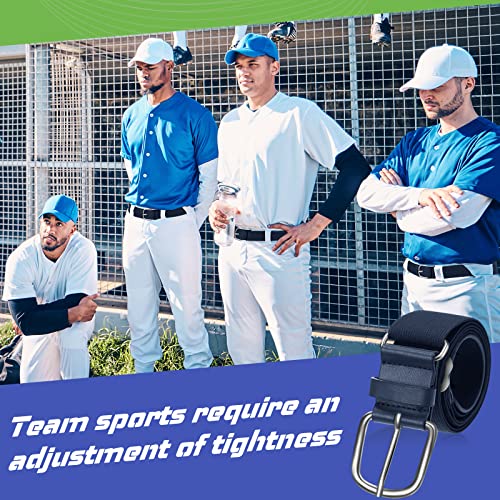 Image of Hercicy 3 Pieces Adult and Youth Baseball Softball Uniform Belts, Adjustable Size Uniform Belt