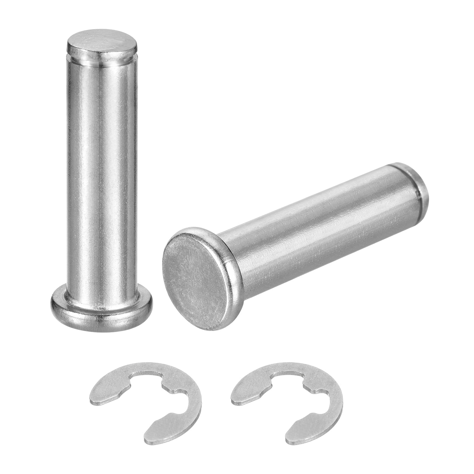 Amazon | uxcell 2セット M12x45mm 304ステンレス鋼円筒軸スナップ 