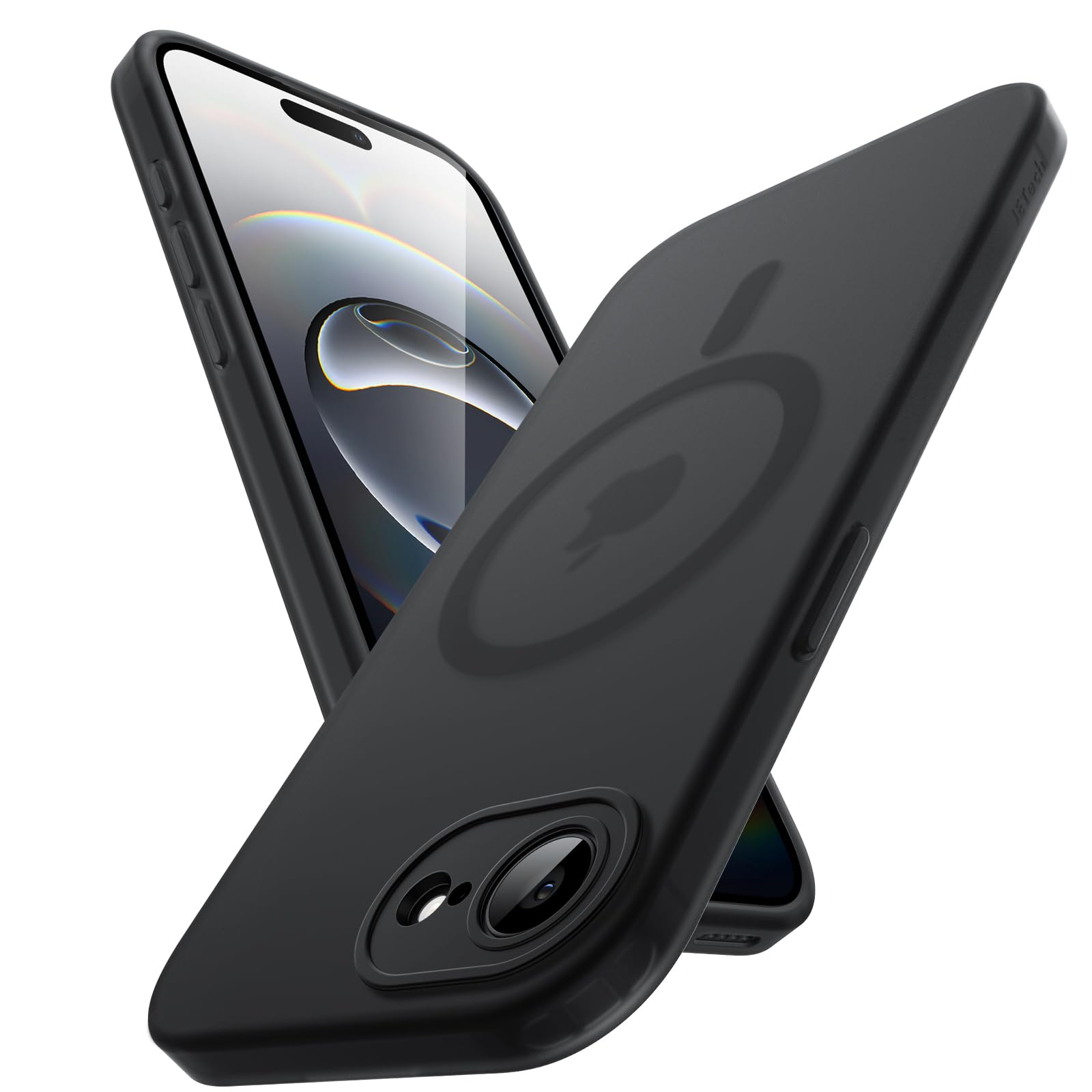 Amazon.co.jp: JETech iPhone 16e 6.1インチ用 マットケース MagSafe