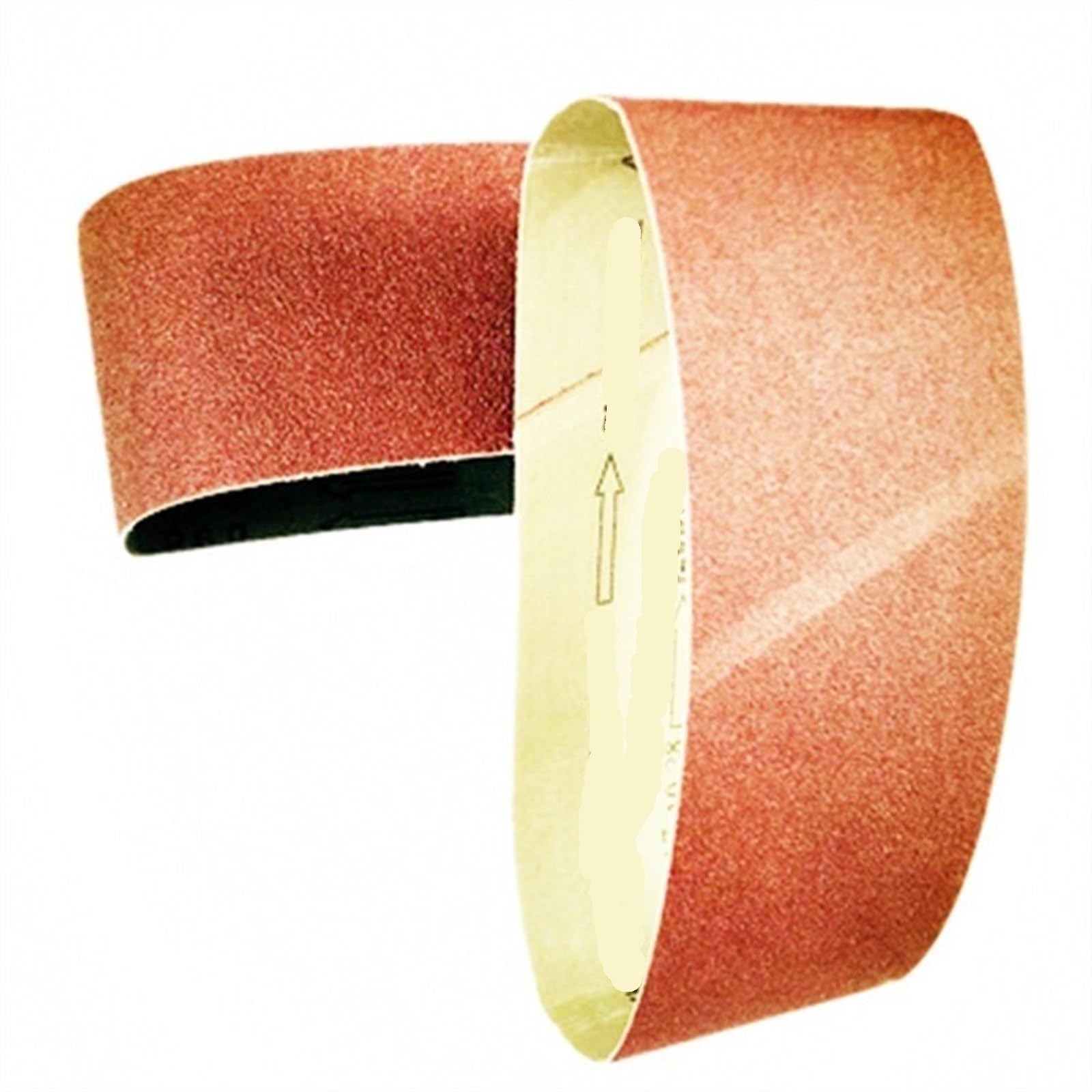 Nastri Abrasivi 10 pezzi 100 * 610mm nastri abrasivi 40-800 grane carta vetrata for levigatrice utensili rotanti elettrici(10Pcs 40 Grit)