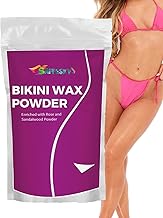 BLITZWAX Bikini Hair Removal Powder Wax | Bikini Hair Removal Herbal Wax Powder For Women| 5 Min'S Painless Herbal Wax Powder All Skin Types Hands, Legs, Underarms, Bikini Area & Intimate Area | 100 G