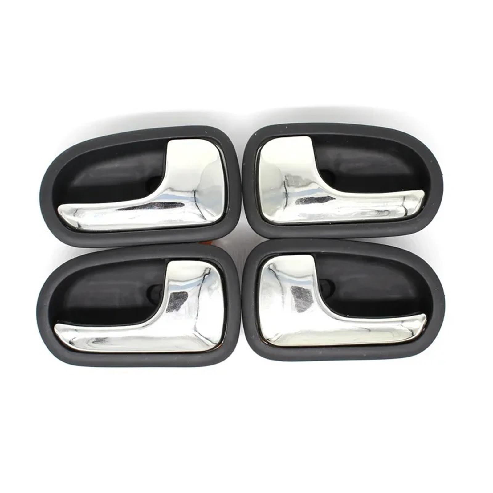 PLMNHSS Car Inner Handle for Mazda for Protege 323 626 for Liata Activa Tierra 4Pcs Left Right Inside Interior Door Black Handle