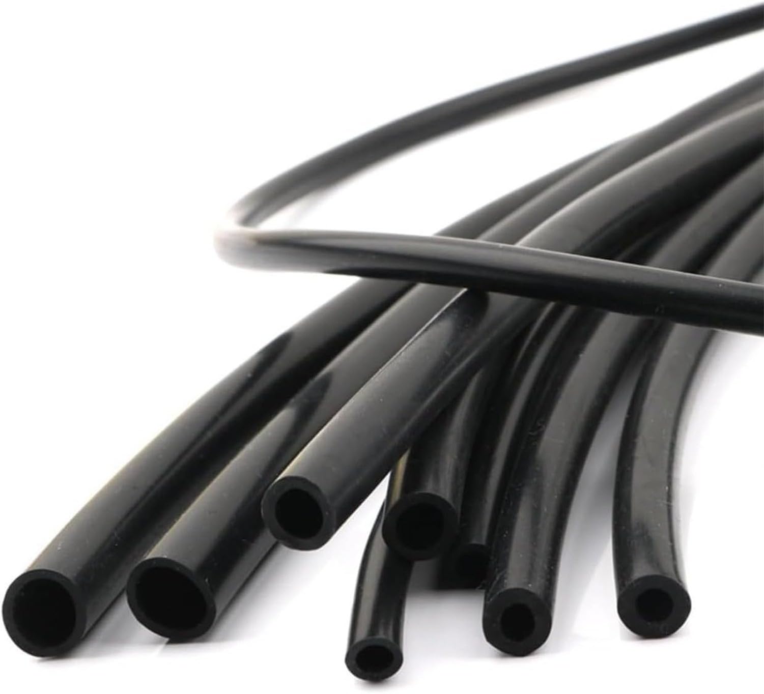 Silikonschlauch schwarz flexibel, 10 Millionen, Id 6mm od 12mm