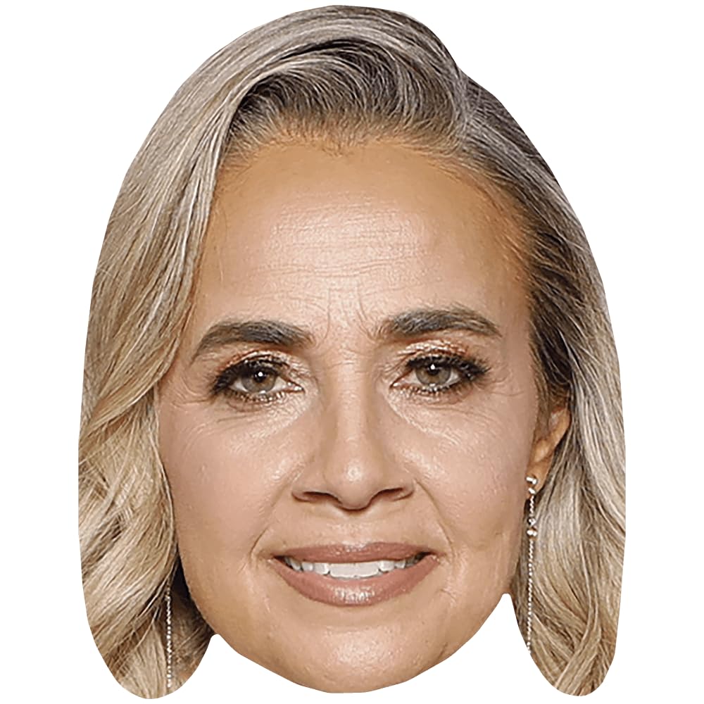 Becky Hammon (Smile) Celebrity Mask, Flat Card Face, Fancy Dress Mask