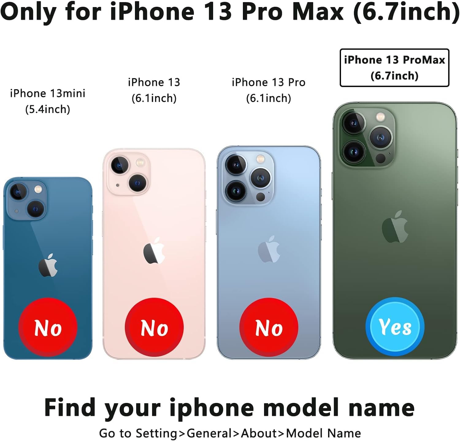 TopPerfekt Wallet Case for iPhone 13 Pro Max 6.7