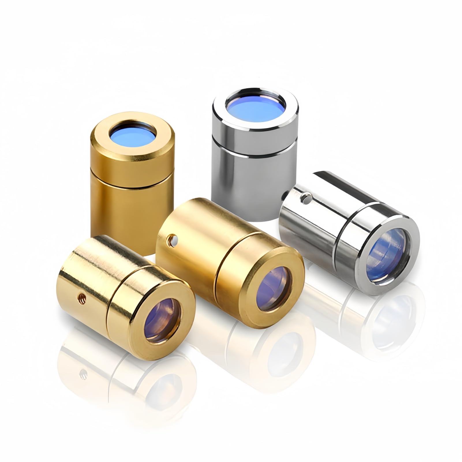 MAX Fiber Laser Source Output Protective Connector Lens Group QBH Protective Cap for Max Laser Welding/Cutting Machine (D12.8*H9.4)