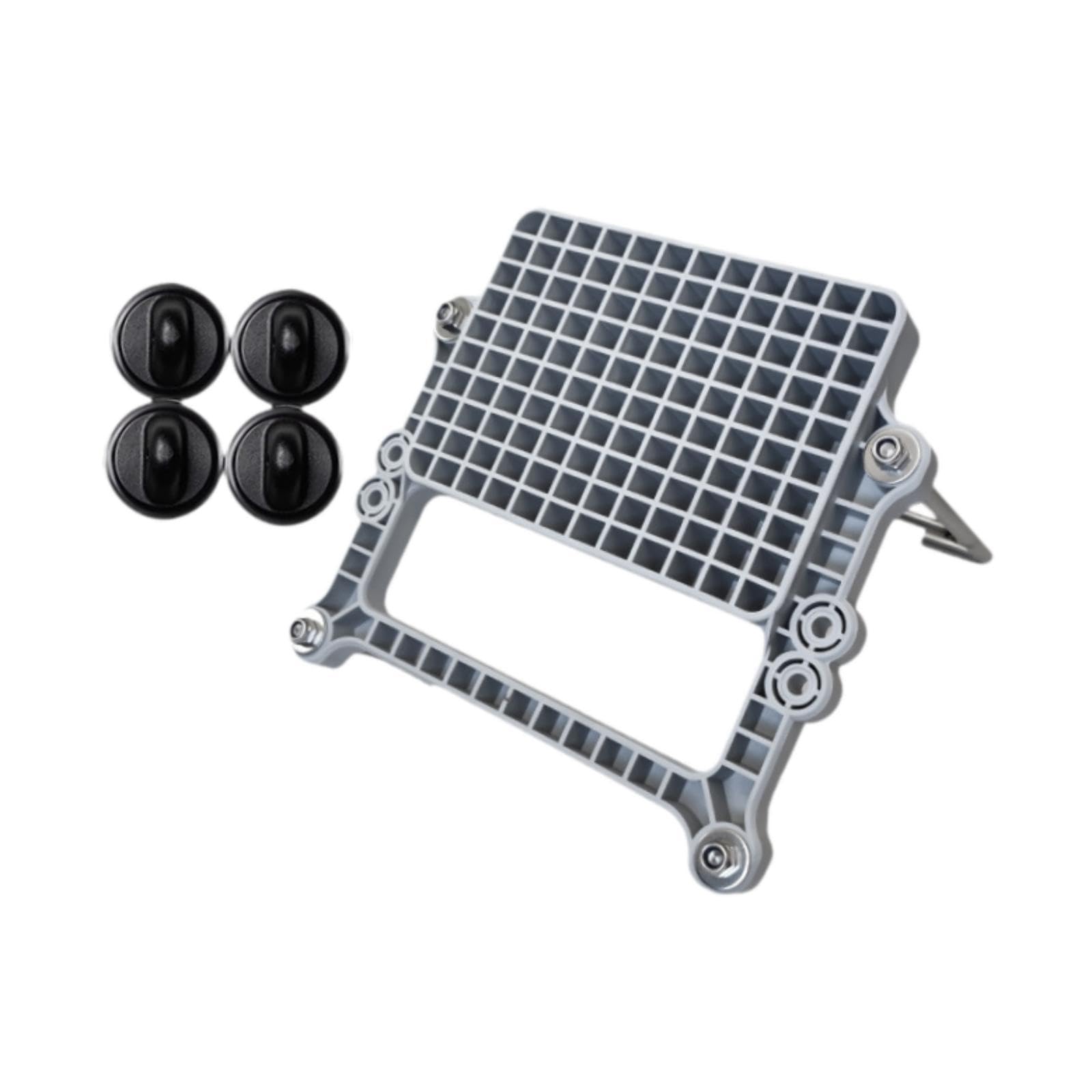 Vaveren Boat Motor Mount Outboard Motor Stand Holder Easy to Install Professional Inflatable Boat Accessory Marine for Fishing Kayaks