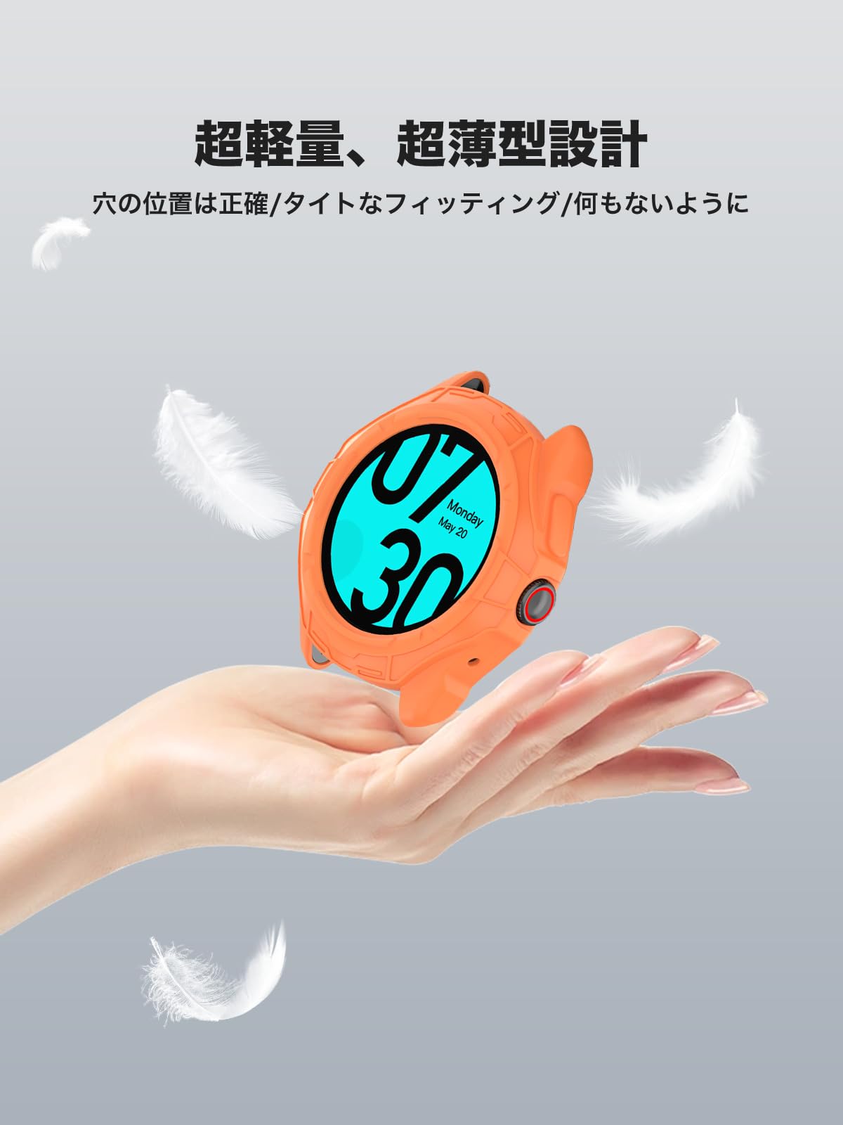 Amazon.co.jp: For Ticwatch Pro 5 Enduro ケース シリコン製 カバー 