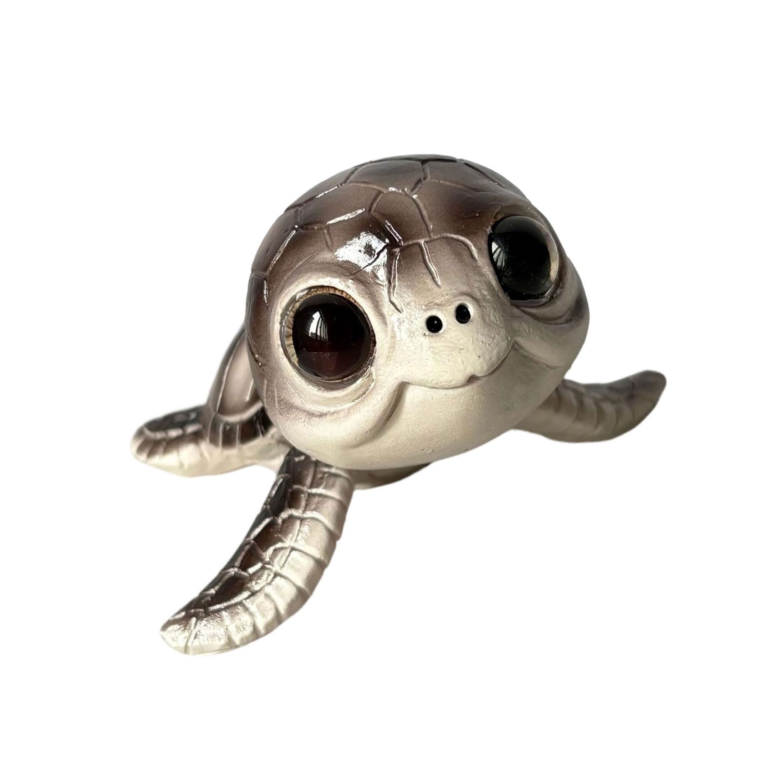 GMBYLBY Turtles Animal Figurines Resin Sea Turtles Statues Sea Animals Collections Tortoise Sculptures Ornament Home Decors Collectibles Figurines