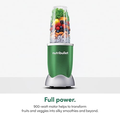 Miniatura 3 de NutriBullet NB9-1301G Pro - Sistema de licuadoramezclador, 13 piezas, color verde trébol, 900 W