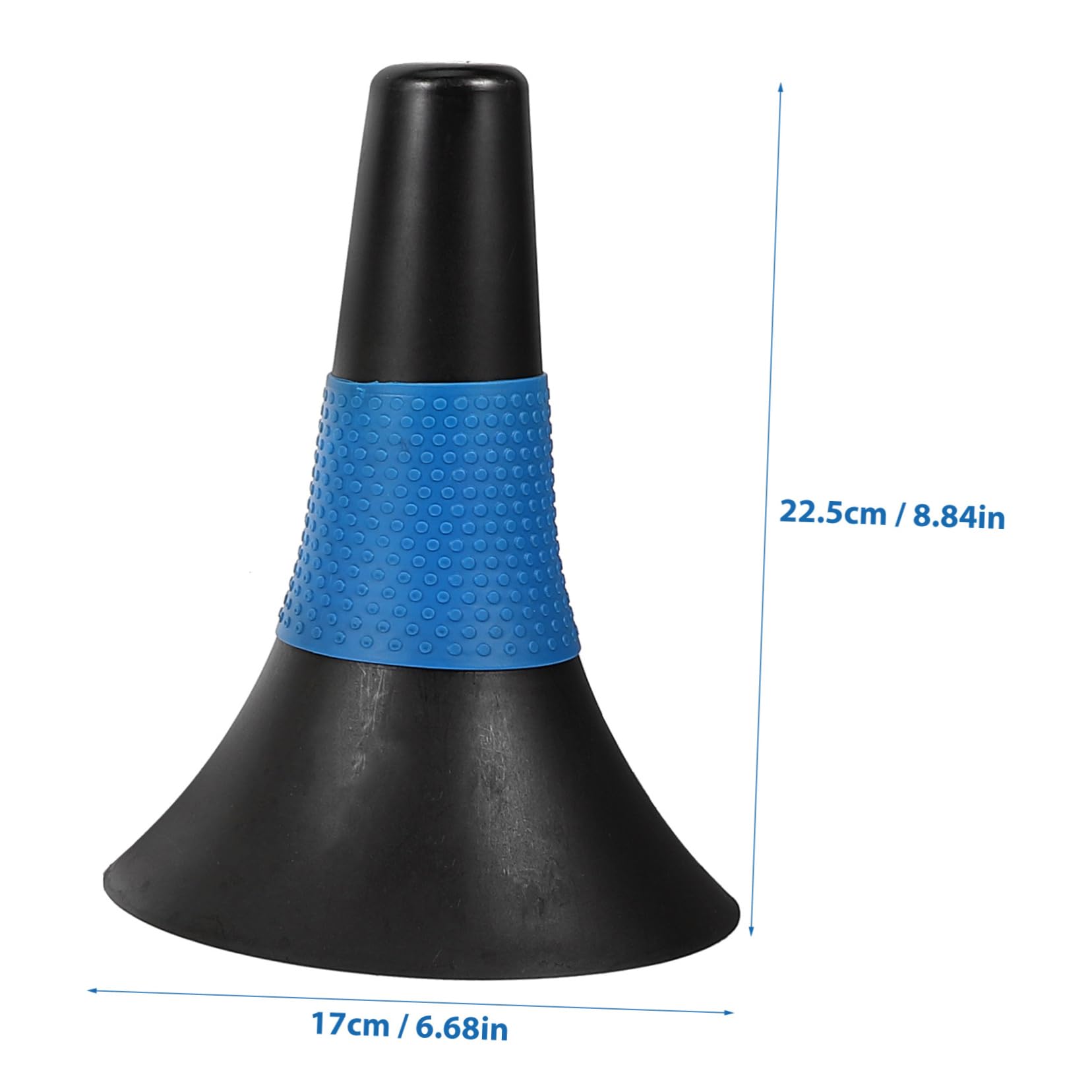 Mikikit 6piezas Conos De Entrenamiento De Fútbol Conos De Ejercicio Multi-funcionales para Agilidad Marcadores De Seguridad PE para Entrenamientos De Fútbol y Actividades