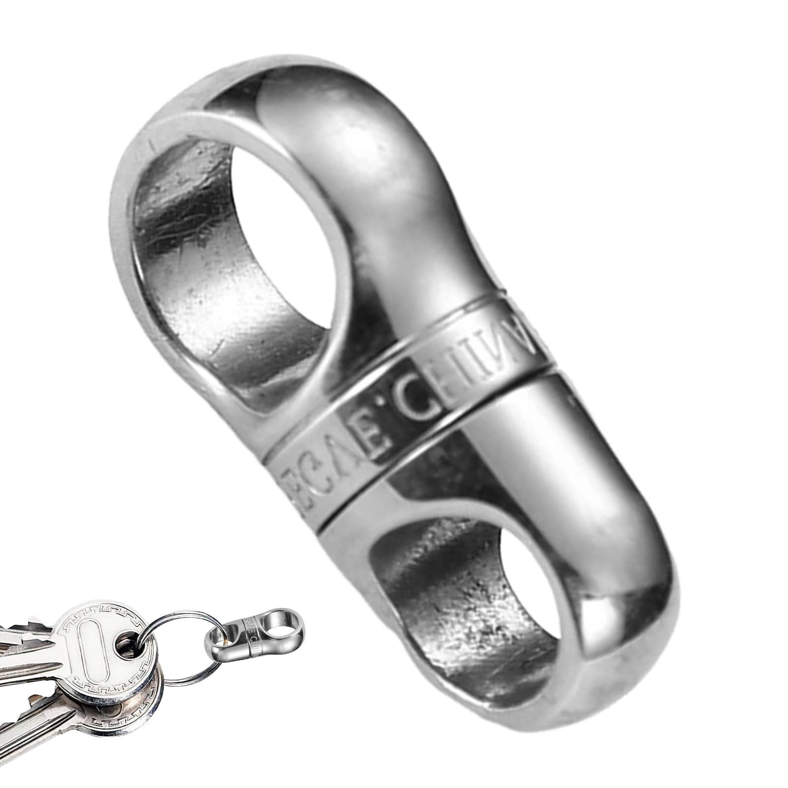 Quick Release Key, Rotary Keychains For Keys | Fast Fast Titanium Alloy Telechain | Versatile Cover Race For Waist Chain, Interior Pendant.