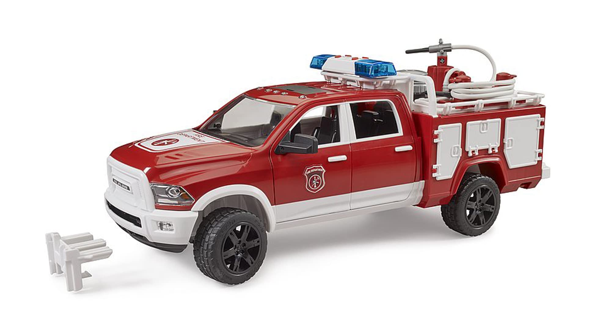 bruder RAM 2500 Fire Engine Truck eith Light + Sound Module