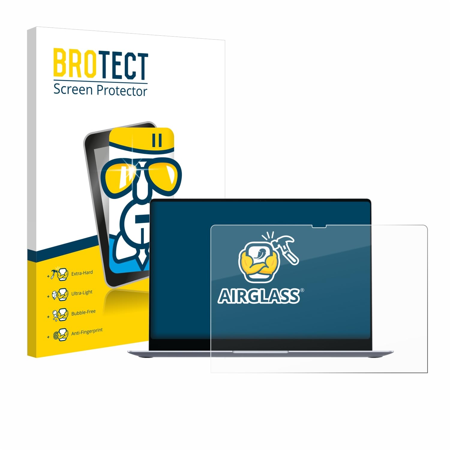 Brotect AirGlass Pellicola Protettiva In Vetro Ibrido Per Blackview BV4900 – Durezza 9H, Ant Impronte, Made In Germany - 5