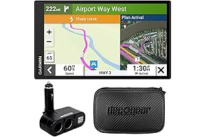 Garmin DriveSmart 65 & 795 RV GPS Navigators with Built-In Dash Cam...