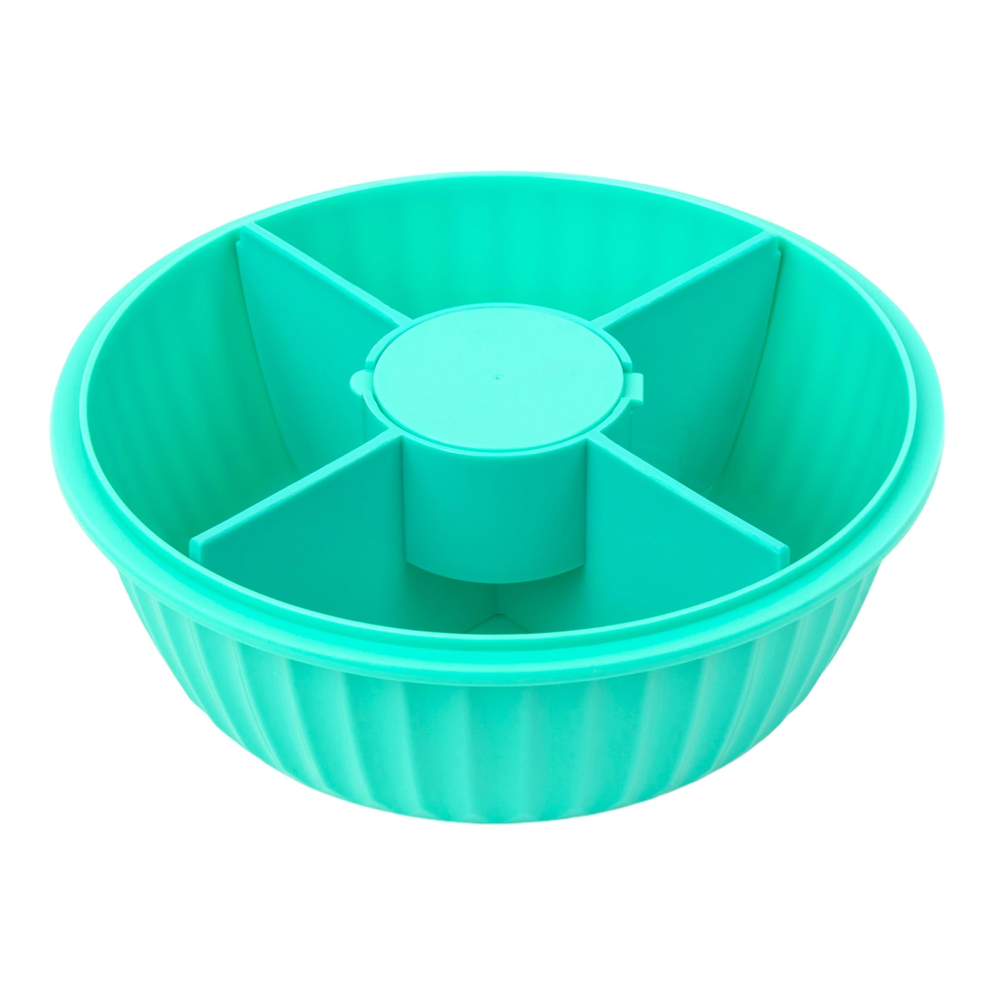 Yumbox Poke Bowl, Leakproof Salad Bowl with lid, Removable 3-Section Divider, 4.2 Cups Volume - Image 2