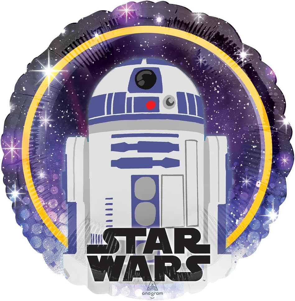 Anagram Star Wars Birthday Party Supplies Classic Darth Vader Helmet Balloon Bouquet Decorations