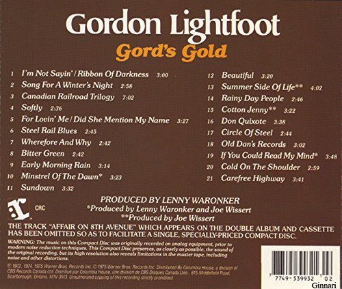 Vista 2 de Gord's Gold (CD)