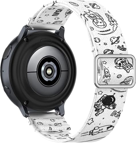 Miniatura 1 de HUABAO Correa de reloj de 0.866in compatible con Samsung Gear S3Garmin Vivoactive 4ticwatch PRO3ticwatch S2ticwatch proFossil Gen 5 CarlylePolar