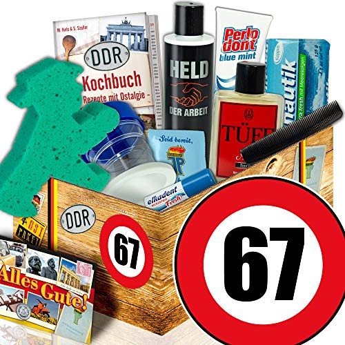 Männer DDR Pflegebox / 67. Geburtstag/Geschenke für Mann
