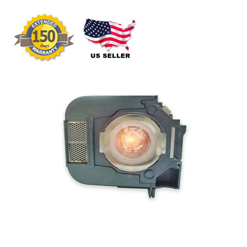 Replacement Lamp for EPSON 84+/EB-824/EB-824H/EB-825/EB-825H/EB-826/EB-826W/EB-826WH/EB-84/EB-84e/EB-84H/EB-84He/EB-84L/EB-85 with OEM Equivalent Bulb Projector Lamp - 150 Days Warranty by LAMPEDIA