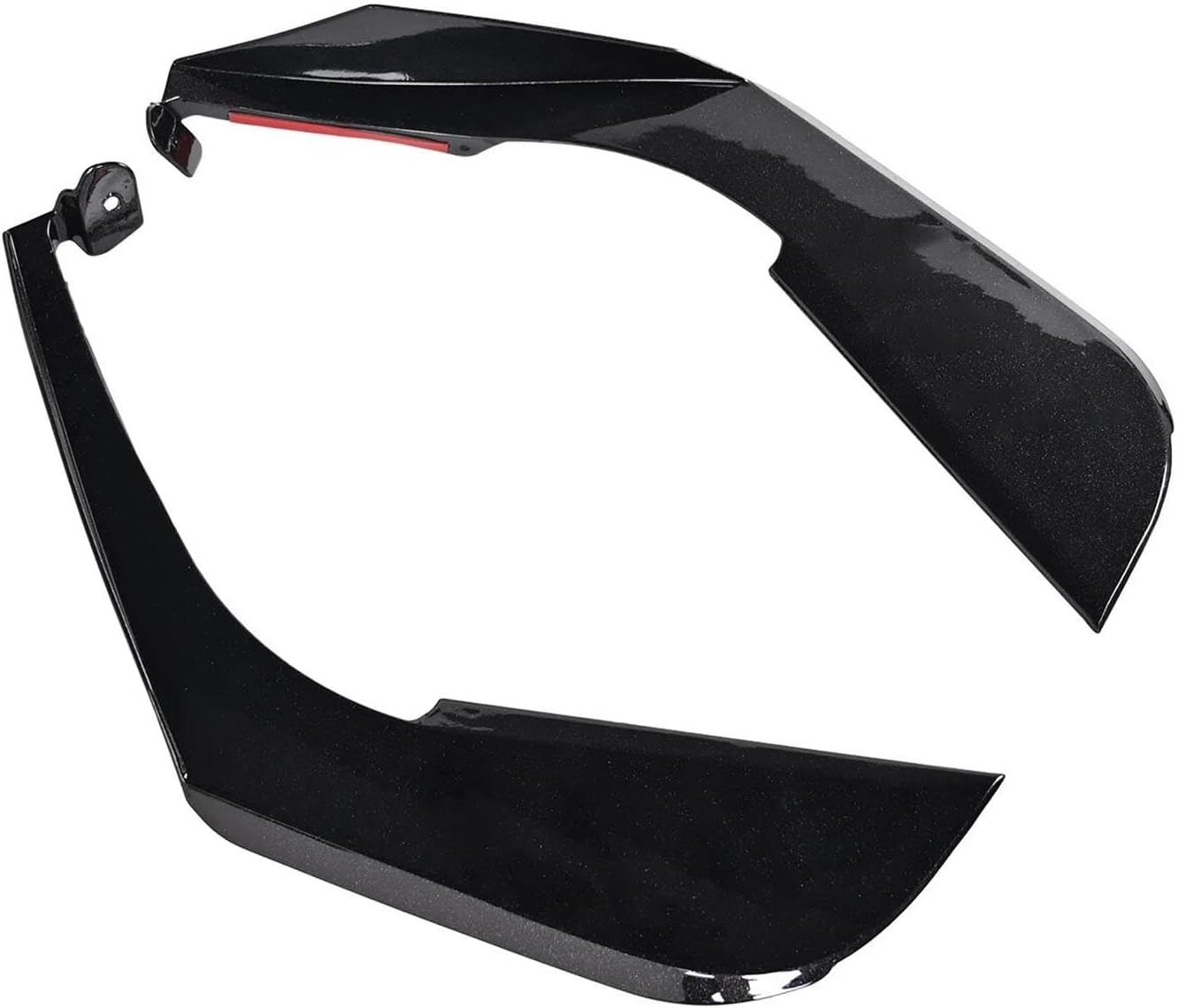 Front Side Canards Dive Planes Trim For Chevy For Corvette C8 2 Door Z51 For Stingray STG 3 2020-2024 Body Bumper Air Vent Fins Car Side Skirts