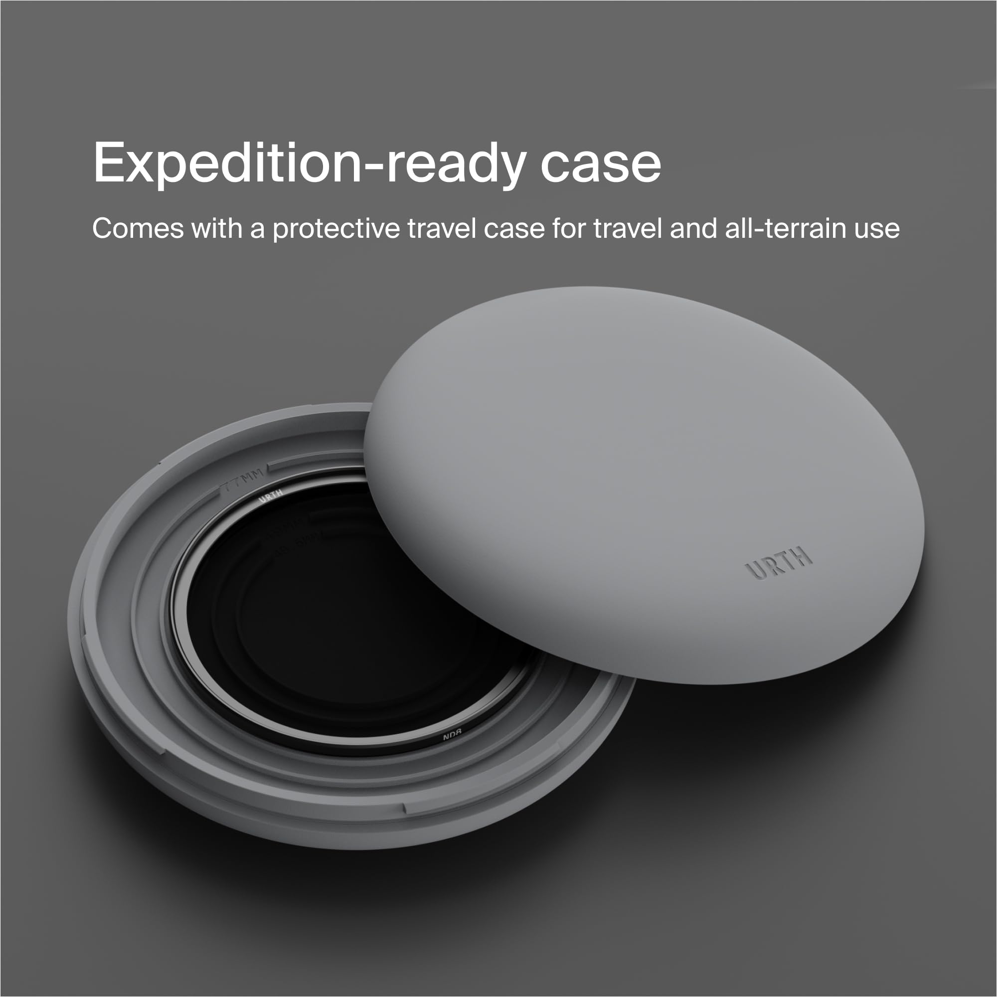 Urth 58 mm Filtro Magnetico ND8 (3 Stop) (Plus) — 20 strati Nano, profilo Ultra sottile, densità Neutra, controllo Dell’esposizione per obiettivi