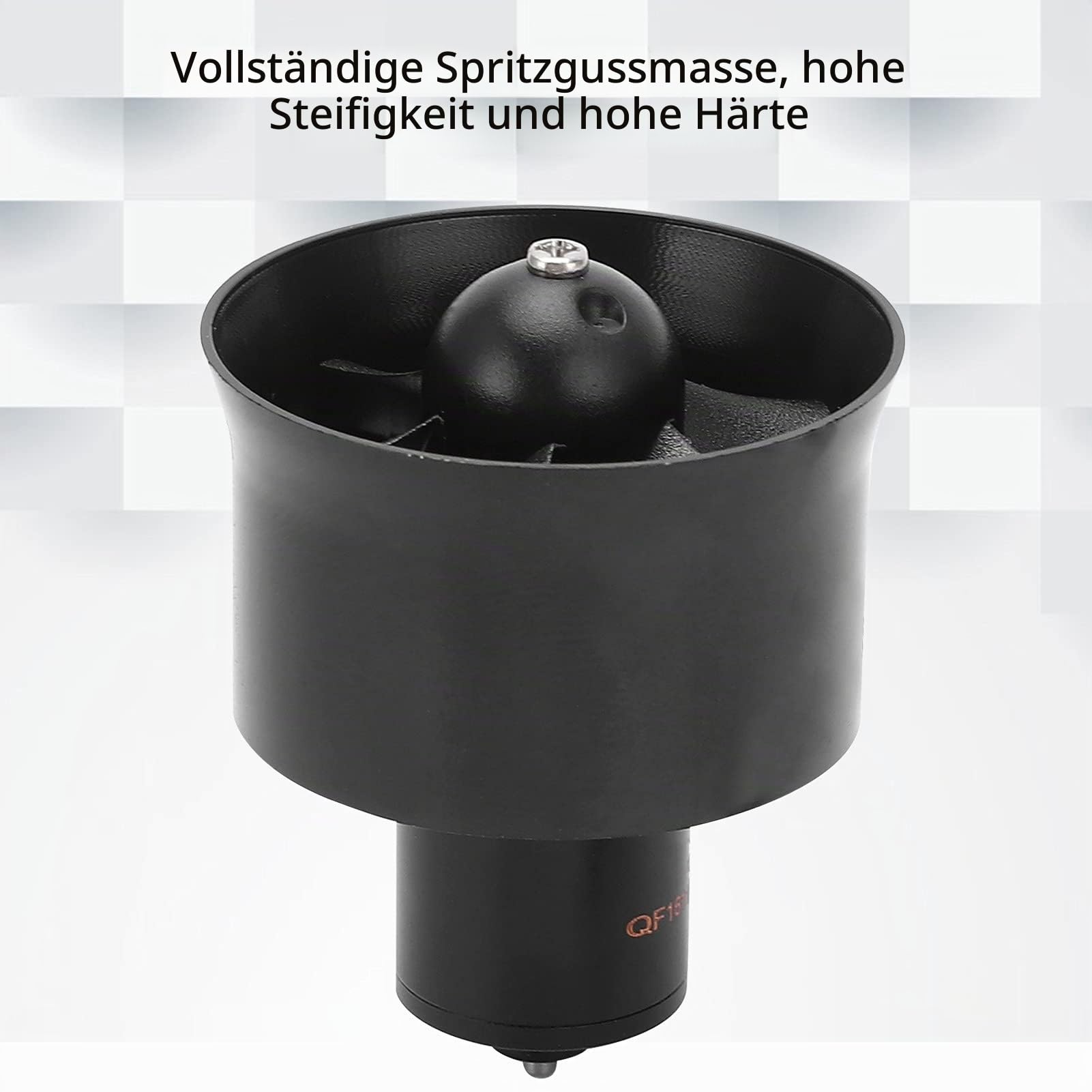 QF1611 14000KV Motor EDF Impeller Set, QX Motor 30mm EDF Set High Speed ​​High Performance mit 6 Flügeln Impeller für RC Flugzeuge