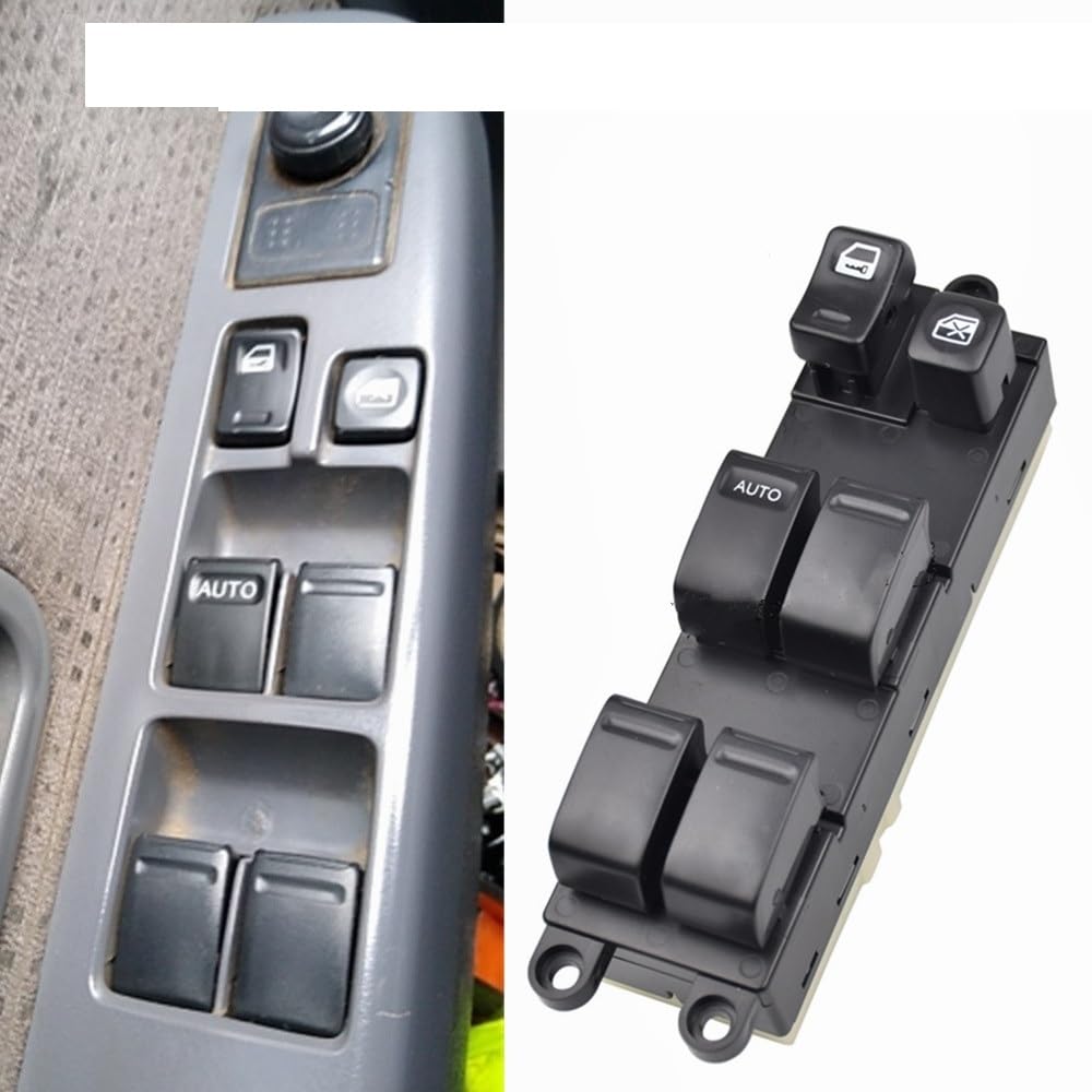 Botonera Elevalunas Para Nissan Para Navara Para Pickup D22 para Paladin Para Ka24de 25401-3S400 2000-2006 Interruptor Control Maestro Elevador Ventana Eléctrico Botonera Ventana