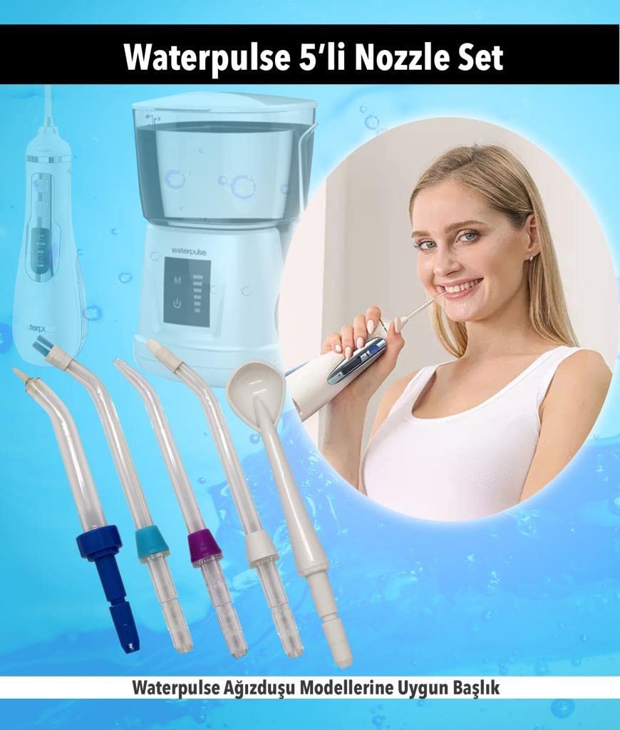 Waterpulse Tüm Modellere Uyumlu Profesyonel 5'li Yedek Uç