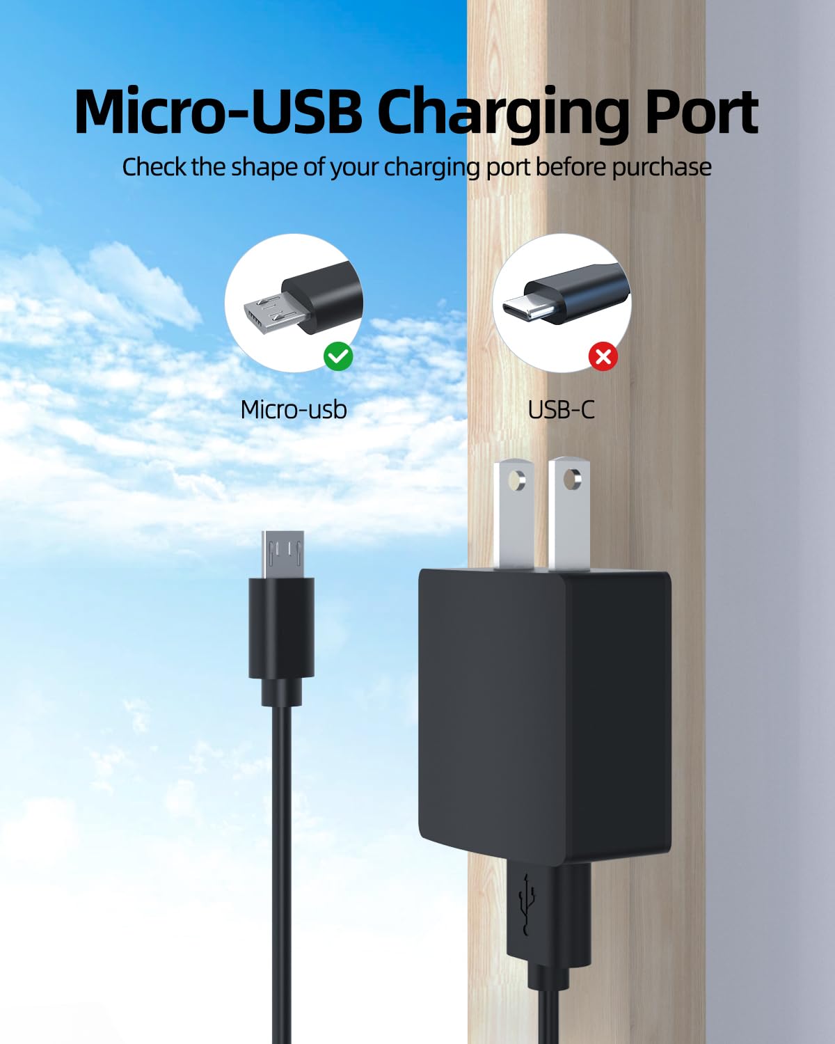 Amazon.co.jp: Superer PSE認証 Micro USB 10W ACアダプター 対応