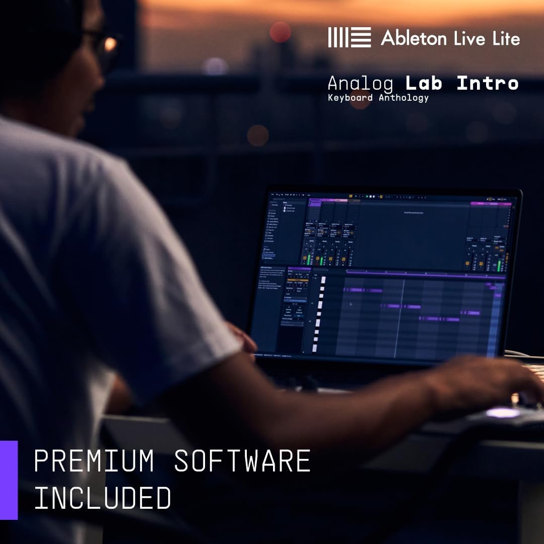 Arturia - BeatStep - Compact MIDI Controller & Sequencer with Creative Software for Recording - 16 Pads, 16 Encoders