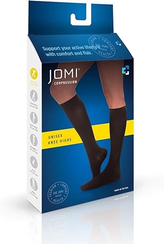 Miniatura 5 de Jomi Compression Colección Rodilla Alta, 20-30mmHg Opaco Punta Cerrada 230 (M, Beige)