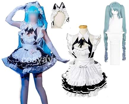 Amazon.co.jp: [楽コス]プリバティ コスプレ 衣装 NIKKE メイド