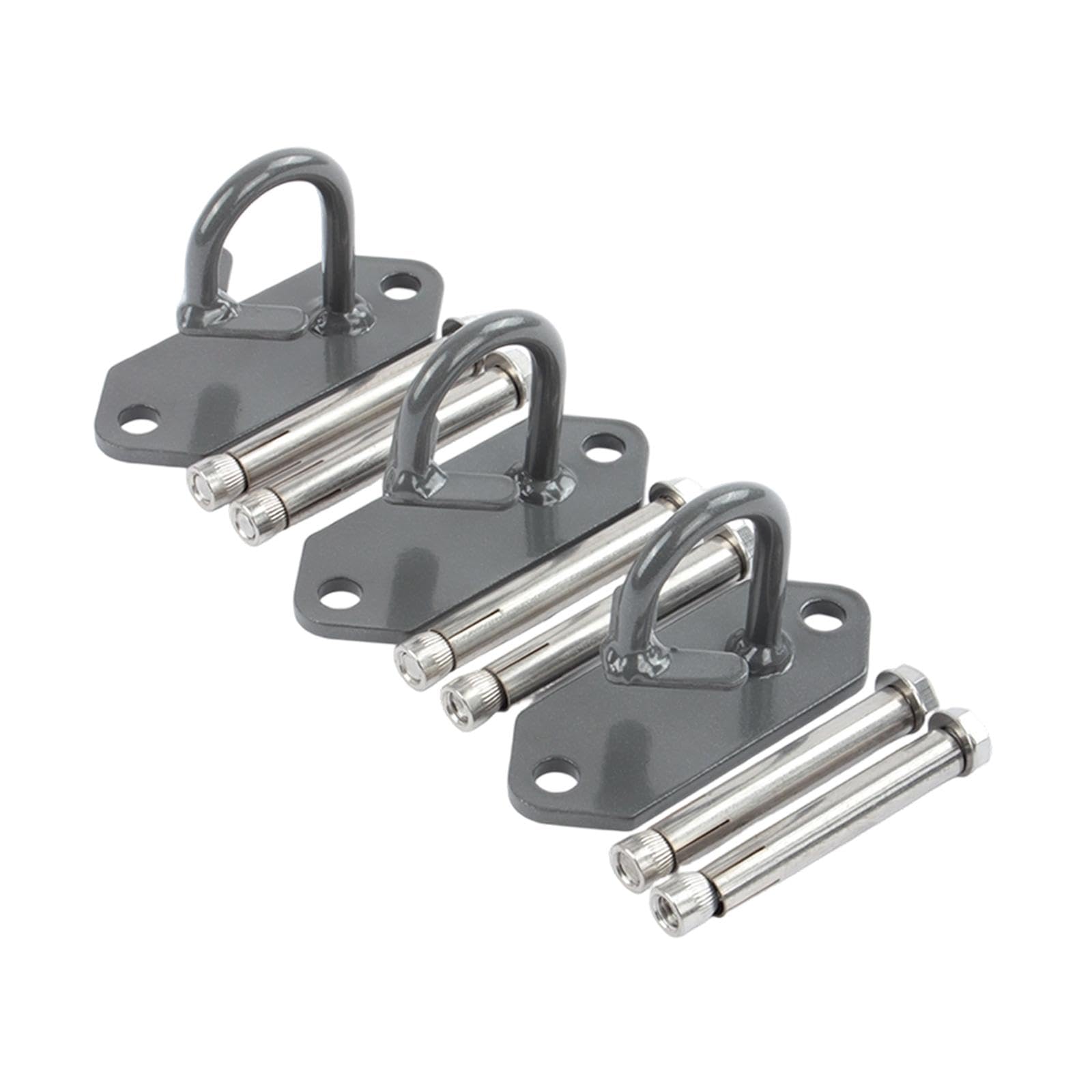 3Pcs Resistance Band Wall Anchors System Workout Anchors Wall Mount for Yoga-image-22
