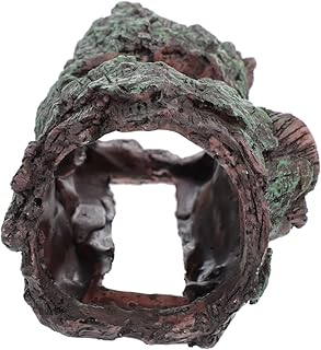 generic Ornamento Réptil Adorno Decorações Artesanato Árvore Abrigo Adornar Bonsai Habitat Escultura Buraco Peixe Betta Enfeites De Casa Esconderijo De Mesa Tanque Ornamental Tronco