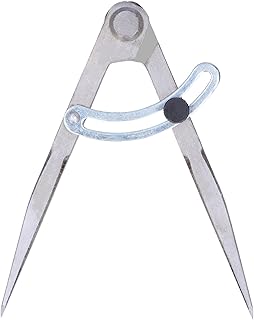 Wing Divider Gauge Compass,Carbon Steel Adjustable Angle Scribing Tool For Geometry Woodworking Compass Drafting Drawing Compass(126mm)