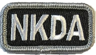 NKDA Tactical Patch 2"x1" - No Known Drug Allergy