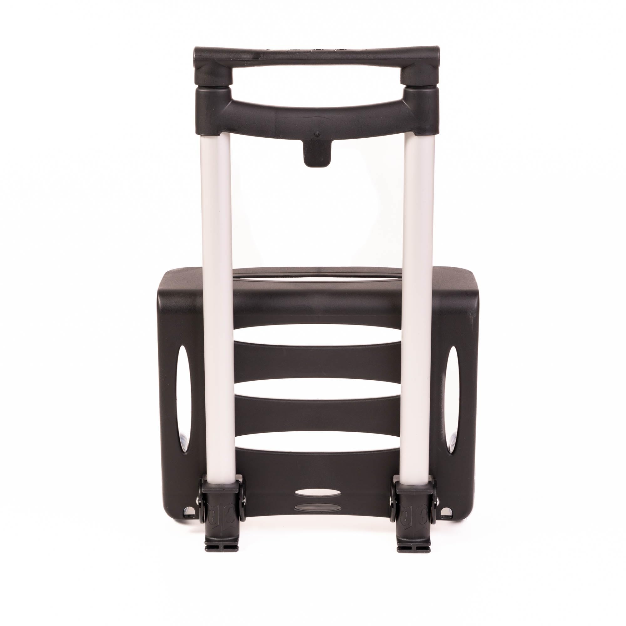 Devesa Carro Mochila Escolar para Niño y Niña Plegable y Resistente - Carrito Plegable con Ruedas para Mochilas Escolares - Trolley Escolar - D202 (Negro)