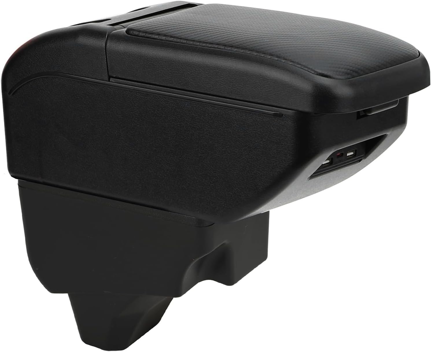 Auto Braccioli Compatible with Peugeot 2008/208 2019-2024 Braccioli Poggiabraccio con Vano Portaoggetti Console Centrale