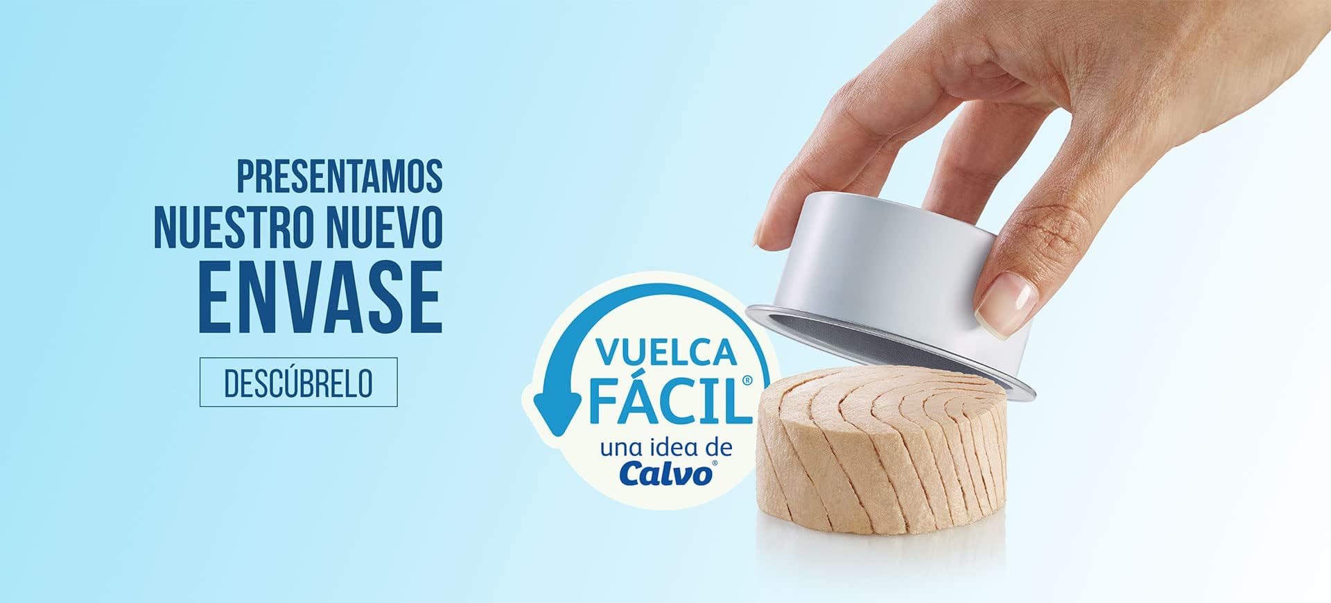 Calvo Atún Claro en Aceite de Girasol Pack6 x 65g