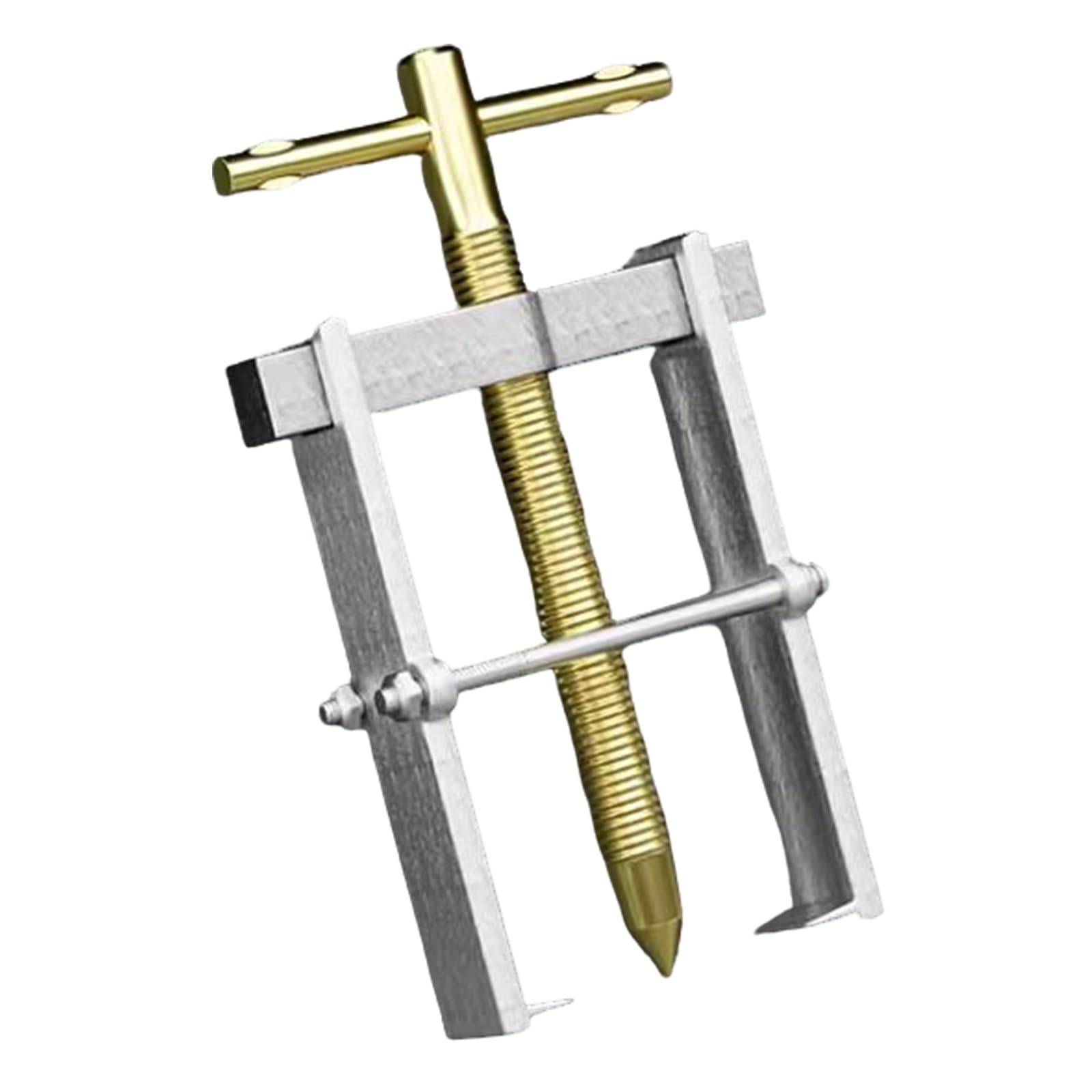 Compact Double-Jaw Bearing Puller, Industrial-Grade Gear Removal Tool Powerful Pulling Force, Durable Carbon Steel Construction Versatile Application(200)