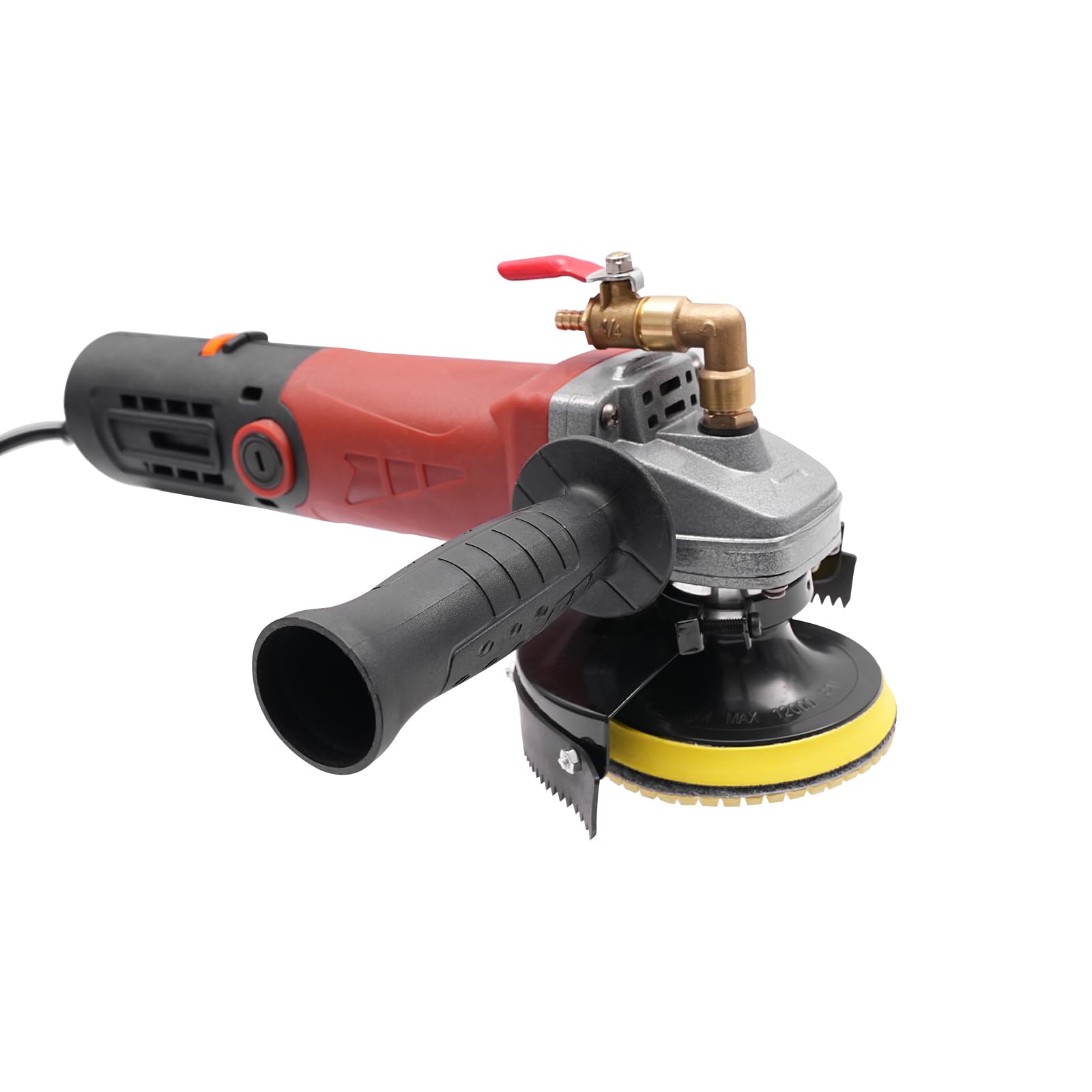 Lucidatrice ad Umido 860W, 5000RPM Lucidatrice Elettrica a 6 Velocità, Lucidatrice, Lucidatrice Elettrica ad Umido per Marmo, Piastrelle di Cemento, Granito