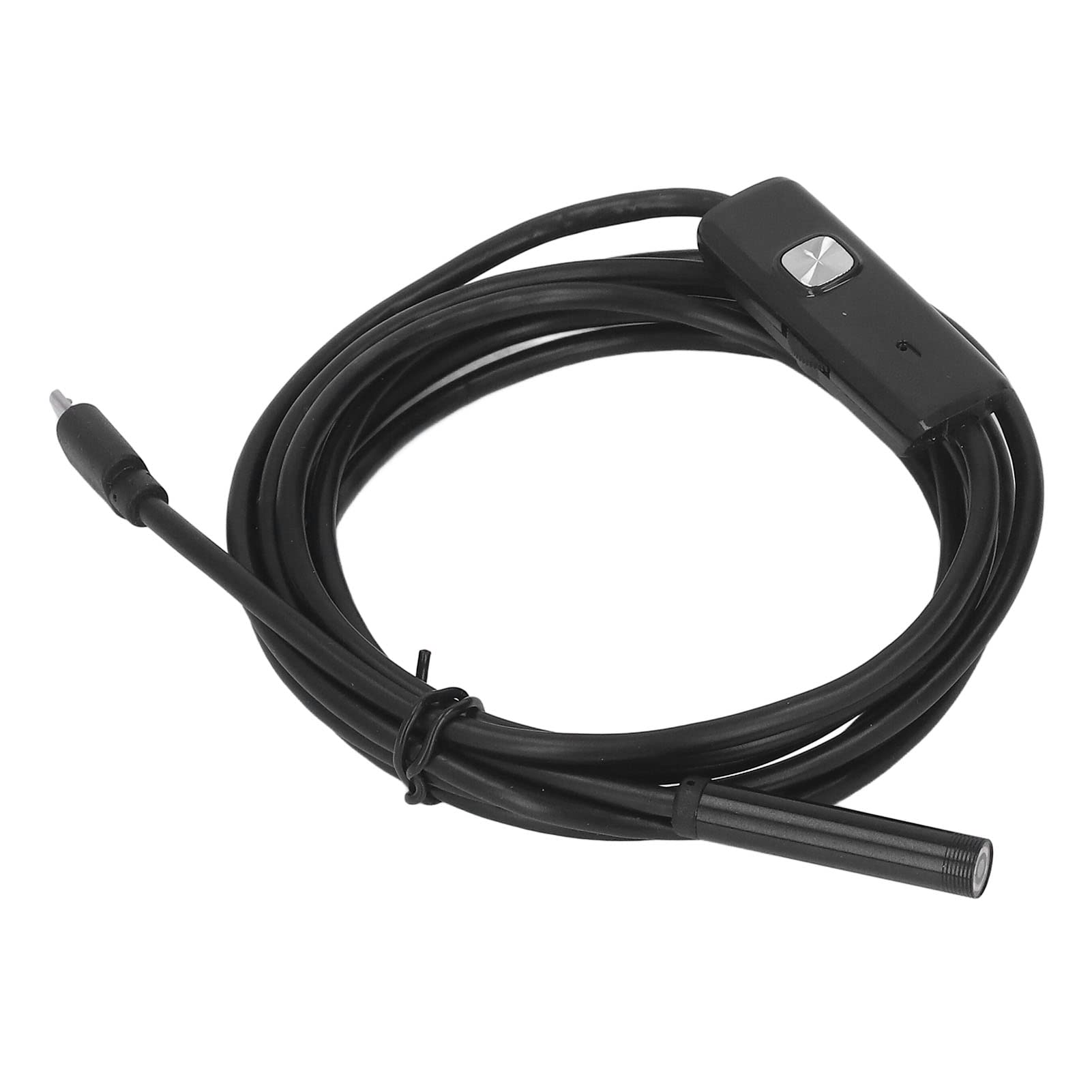 Endoskopowa Kamera Inspekcyjna USB, Przemysłowa Kamera Endoskopowa z 6 Regulowanymi Diodami LED, Kamera 1,3 MP do Kontroli Rur, Konserwacji Samochodu, Oglądania Pod wodą (1M)