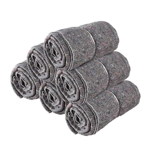 Pack and Move - Lot 6 Couvertures De Protection pour Déménagement Et Stockage - 1,5 X 2 M - Épaisse Et Résistante - Protection TV Protection Meubles