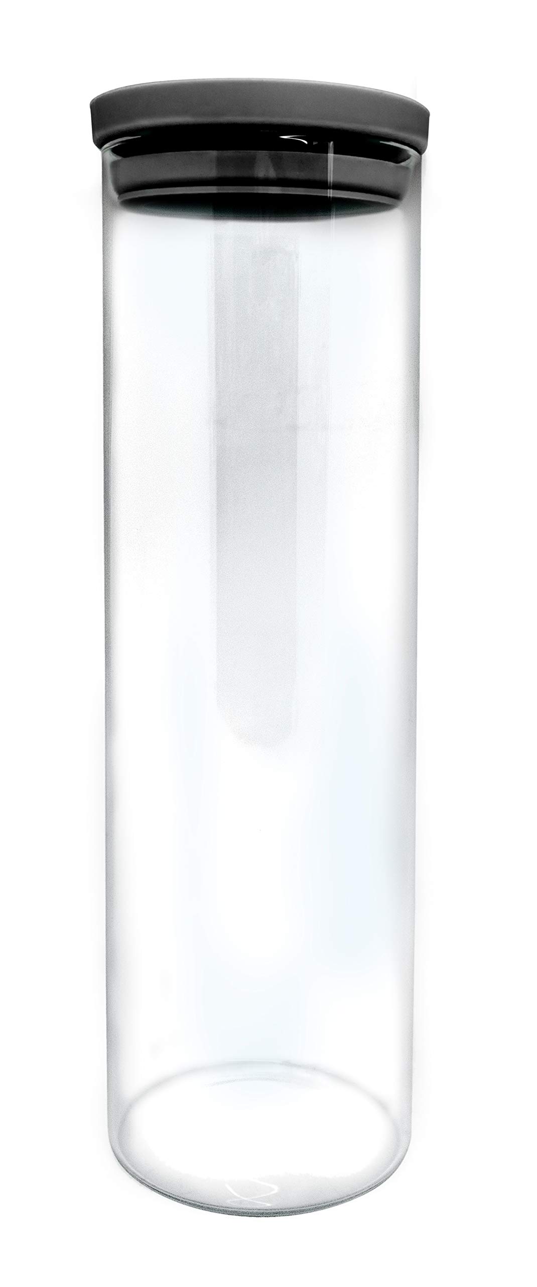 NERTHUS FIH 658 Recipiente Redondo 1500 ml, Caja de conservación de Alimentos, Libre de BPA, Cierre facil, Bote hermético, Cristal, 23,5 x 10 x 1 (Paquete de 6)